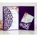 Invitation Card Laser Cut Iridescent Paper Wedding Invitation Personalized Custom